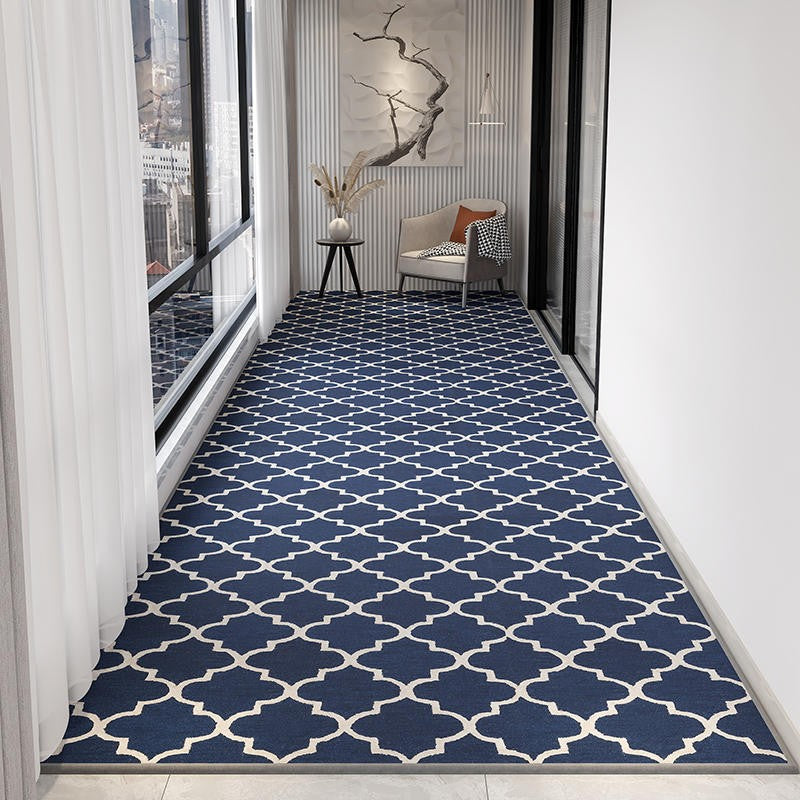 Kitchen Runner Rugs, Modern Long Hallway Runners, Entrance Hallway Runners, Long Narrow Blue Runner Rugs, Contemporary Entryway Runner Rug Ideas