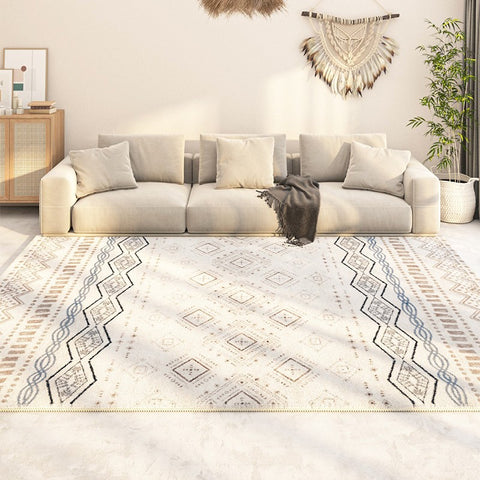 Bedroom Modern Floor Rugs, Contemporary Area Rugs under Sofa, Modern A –  Art Painting Canvas