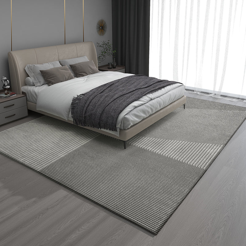 Modern Rug Placement Ideas for Bedroom, Contemporary Modern Rugs for Living Room, Geometric Modern Rugs for Sale, Gray Rugs for Dining Room