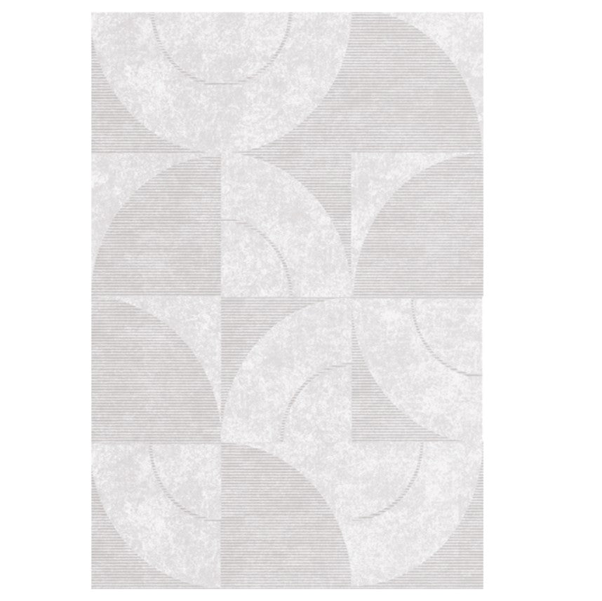 Abstract Contemporary Modern Rugs, Grey Modern Rugs for Living Room, Geometric Modern Rugs for Bedroom, Modern Rugs for Dining Room