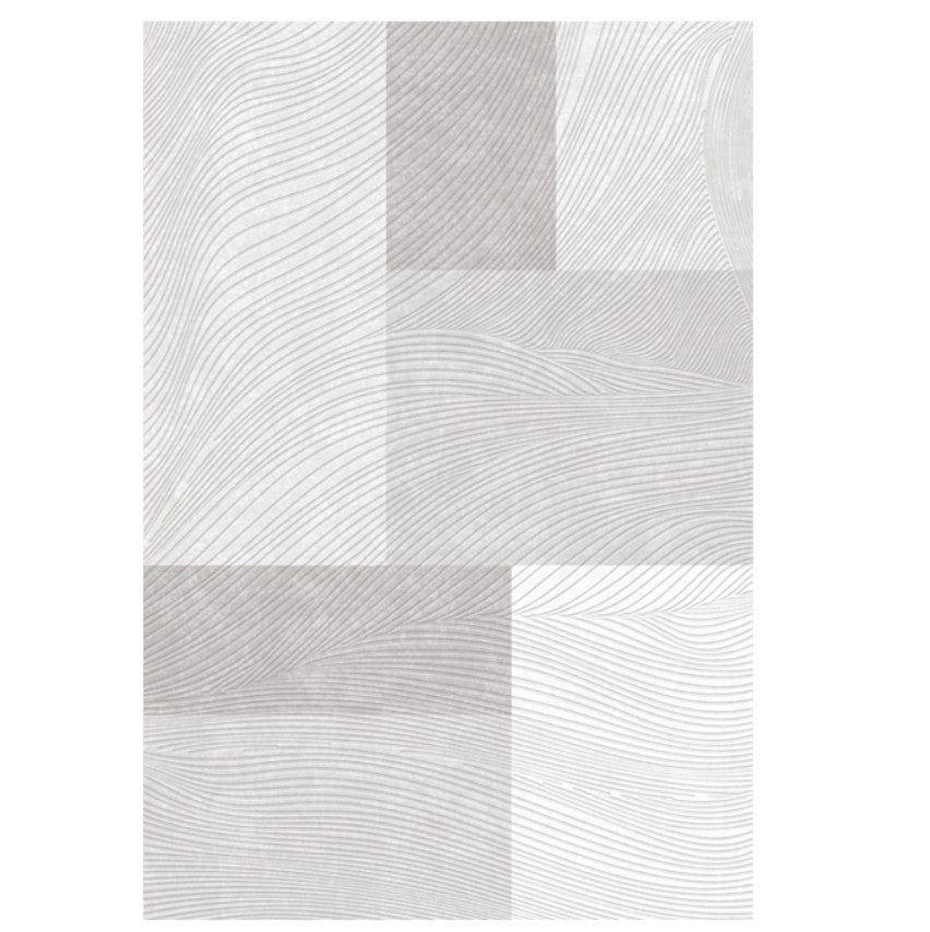 Abstract Modern Rugs for Living Room, Modern Rugs under Dining Room Table, Contemporary Modern Rugs Next to Bed, Simple Grey Geometric Carpets for Sale