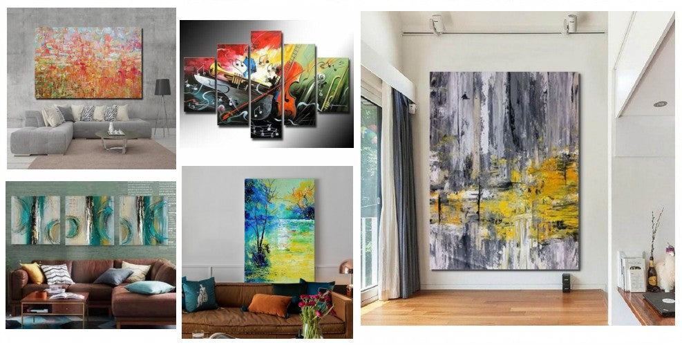 Modern Acrylic Paintings, Acrylic Abstract Paintings, Acrylic Painting on Canvas, Simple Modern Art, Hand Painted Wall Art, Large Painting for Sale, Oversize Canvas Painting, Modern Paintings for Living Room