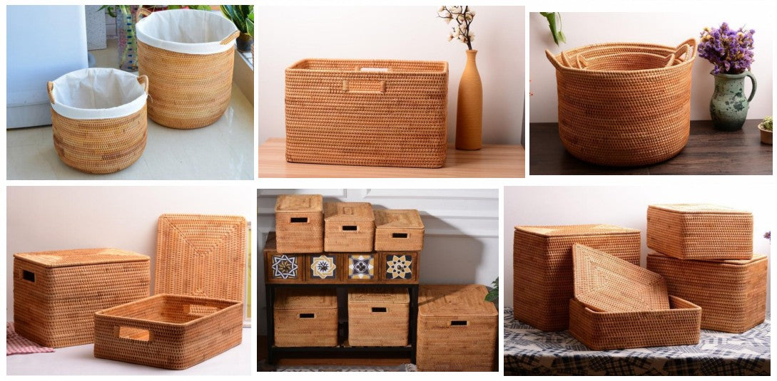 Bathroom Storage Baskets, Storage Baskets for Bathroom Wall, Wicker Storage  Baskets – Paintingforhome