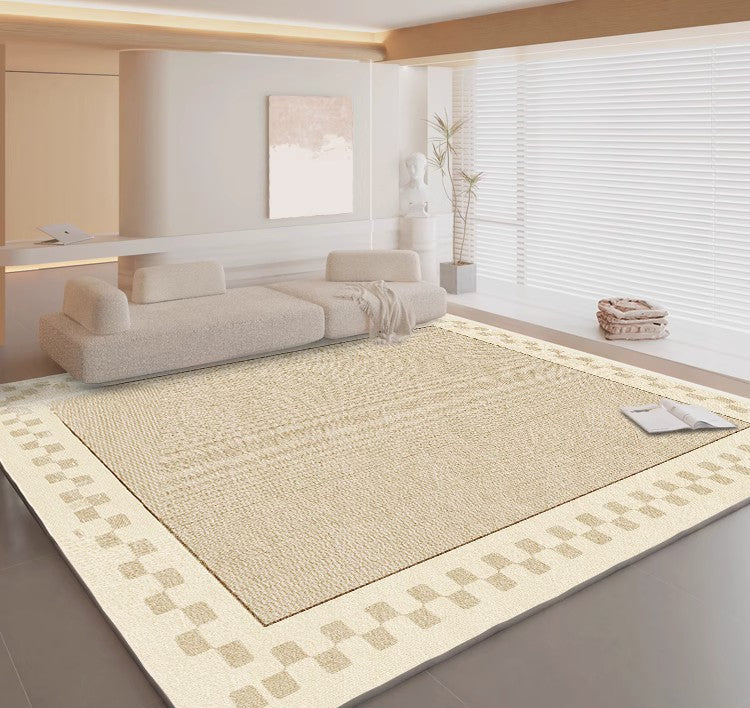 Geometric Contemporary Rugs Next to Bed, Contemporary Modern Rugs for Sale, Modern Carpets for Dining Room, Large Modern Rugs for Living Room