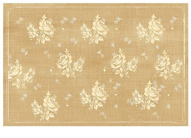 Flower Pattern French Style Modern Rugs for Dining Room, Contemporary Modern Rugs, Mid Century Modern Rugs for Interior Design, Yellow Soft Rugs under Coffee Table