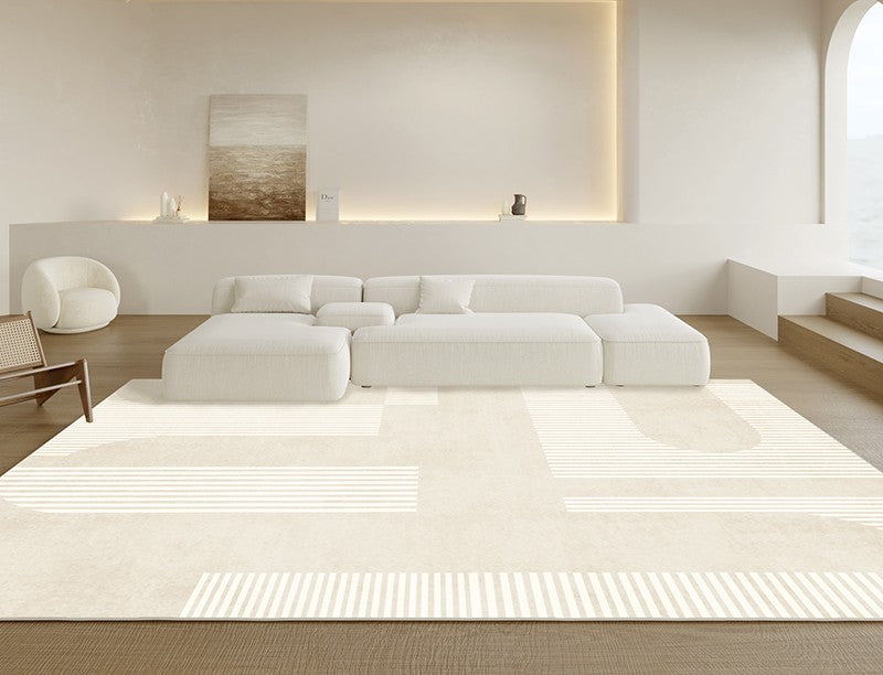 Soft Floor Carpets for Dining Room, Living Room Modern Rugs, Modern Living Room Rug Placement Ideas, Contemporary Area Rugs for Bedroom