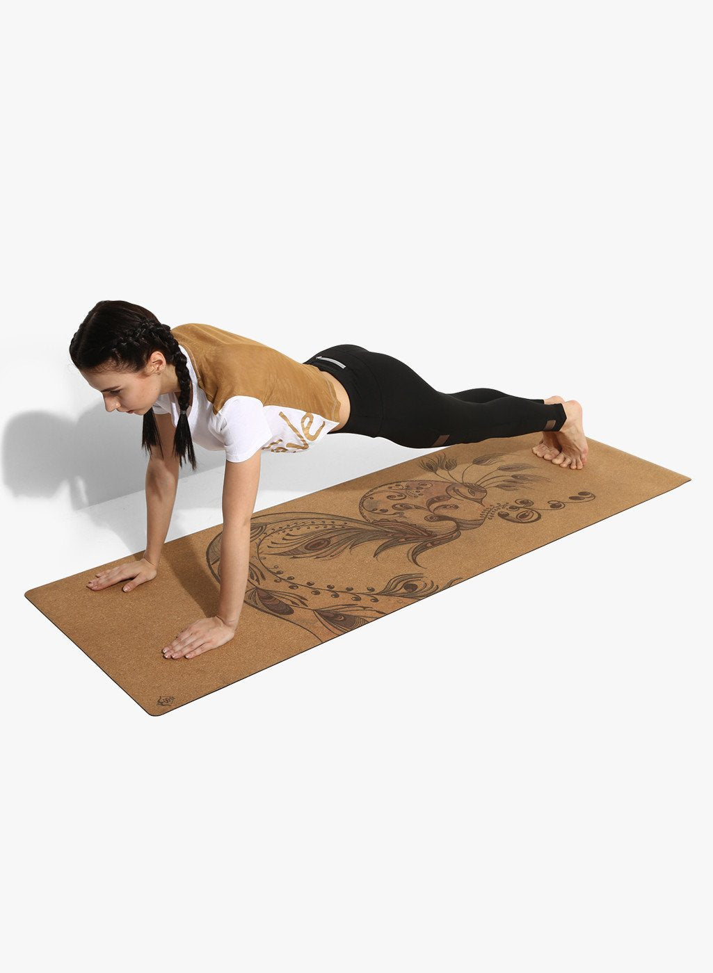 Artist Desiged Original Cork Yoga Mat