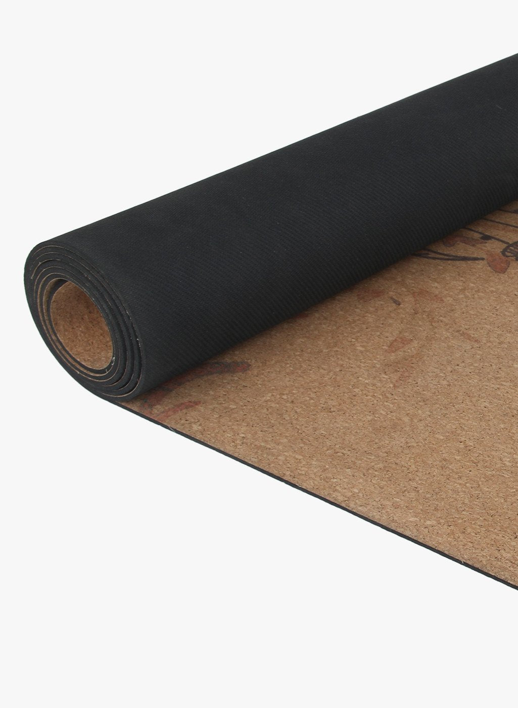 Cork Rubber Yoga Mat: Eco-Friendly Stability – Gymoclock Fitness