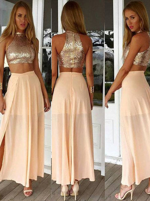 chiffon two piece