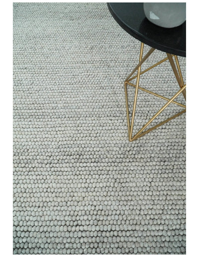 Hand Woven Chunky Wool, Fish Eye Style, Wool Area Rug. Available in Mu –  lavandlira