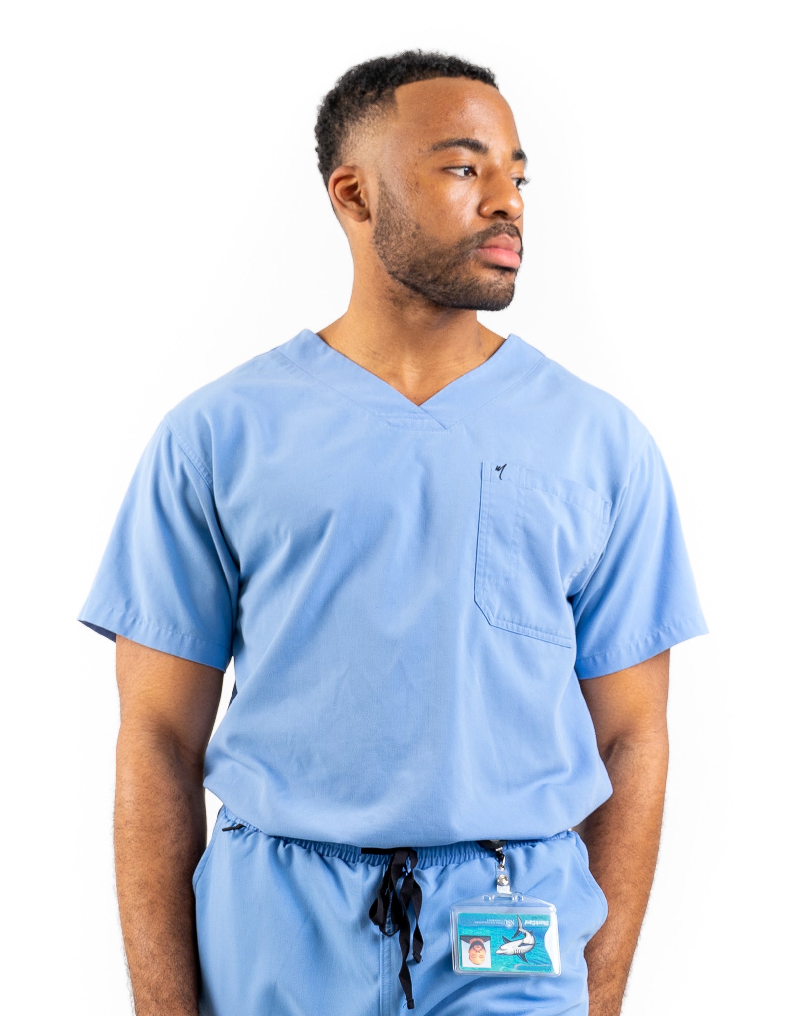 Men's Ceil Blue Scrub – Mim Scrubs - Millennials In Medicine