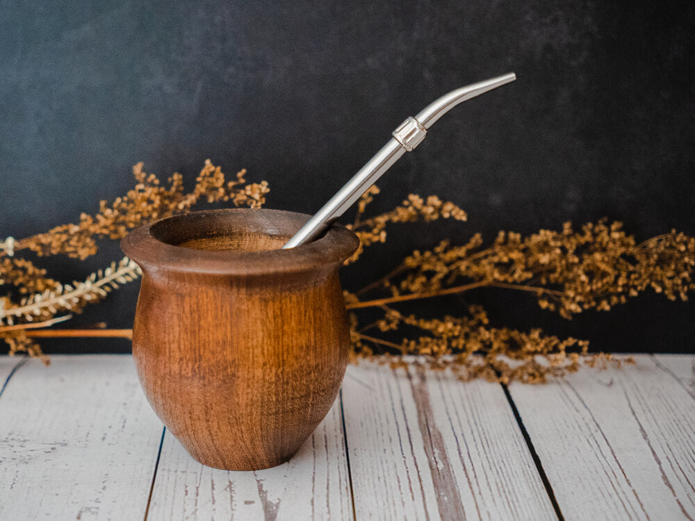 Wooden Mate Gourd Cup, Yerba Mate Gourd, Mate, Bombilla , Yerba Mate Cup 