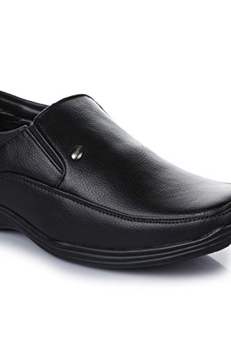 action black formal shoes