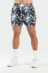 Front View of Miami Vice GTS Hype 5 Inch Mesh Shorts