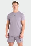 Front View of Gray Ridge Reps Mesh Gym Tee