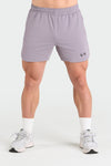 Front View of Gray Ridge Reps Performance Mesh 5.5 Inch Shorts