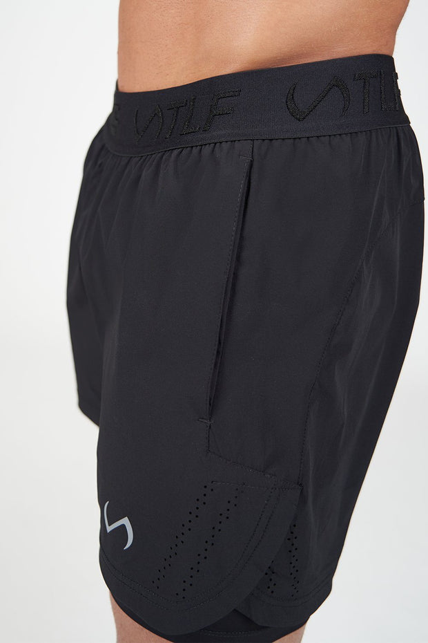 TLF Element Air-Flex 2 In 1 Shorts - Black
