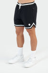Front Image of Black GTS Evolve Mesh 6" Shorts