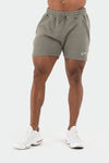 TLF Pivotal 6" Fleece Shorts – Men’s Gym Shorts - 6 Inch Inseam Men's Shorts – Sage – Green  - 1