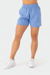 TLF Reset Fleece Oversized Shorts Periwinkle 1