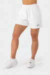 TLF Reset – Fleece Oversized Shorts - WHITE - 1