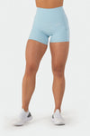 Reset Side Pocket Gym Shorts - Sky Blue - 1