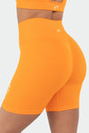 TLF Sculpt Seamless Scrunch Butt Shorts - Orange - 1