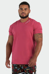 Front View of Deep Mauve TLF Swole Tee