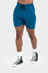 TLF Vital 5” Shorts - 5 In Inseam Shorts Men - Blue - 1