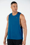 TLF Vital Air-Flex Drop Arm Tank - Drop Armhole Tank - Blue - 1