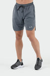 TLF Vital Element 7" Workout Shorts - Men's 7 Inch Shorts - Gray - 1