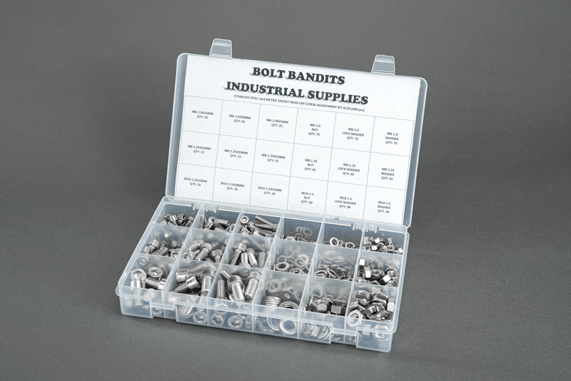 metric nuts and bolts sizes