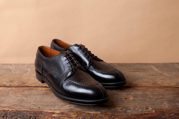 alden norwegian split toe blucher