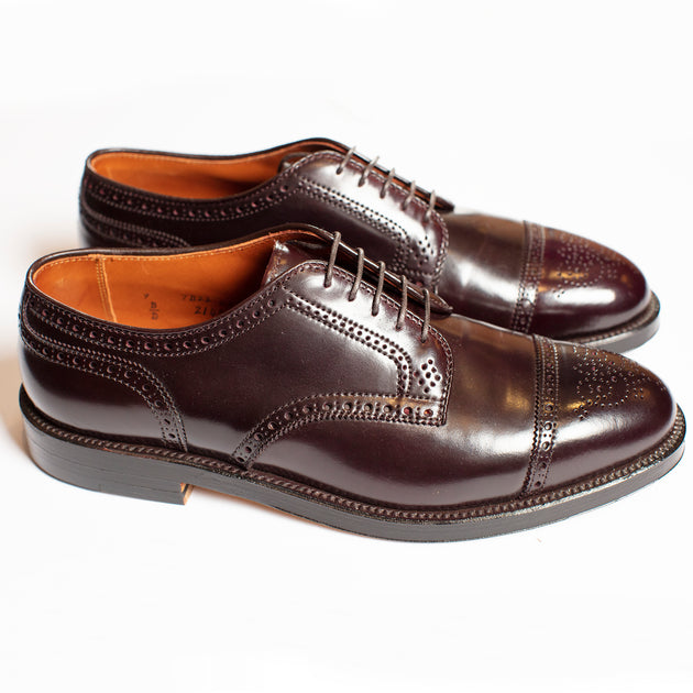 alden medallion cap toe