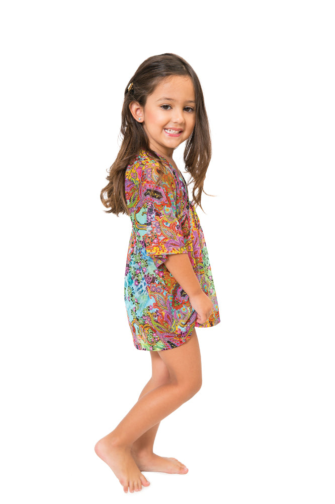 TORNASOL - Short Tunic • Multicolor – Luli Fama