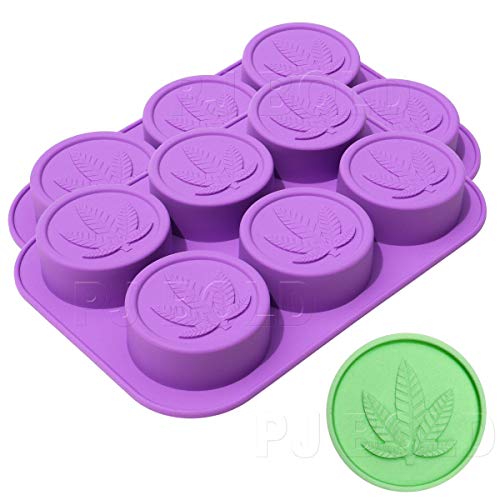 PJ BOLD Marijuana Weed Hemp Leaf Silicone Molds for Pot Candy Mold  Chocolate Gummy Gummies, 2 Pack : Home & Kitchen 