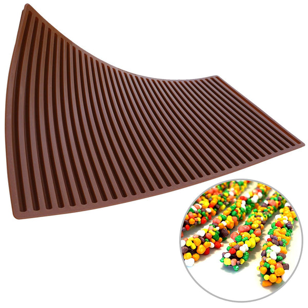 Brownie Silicone Bite-Size Mold - 24 Cavity Square 1.5X1.5X.75