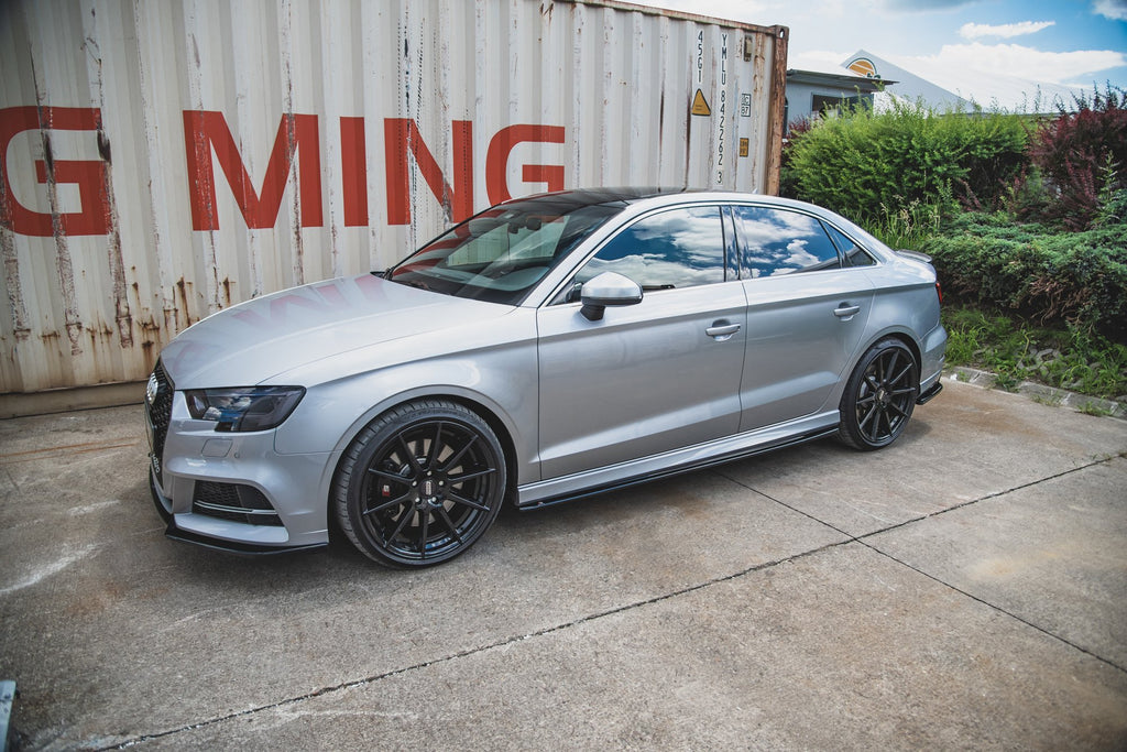 Audi S3 8V / A3 8V SLINE Facelift Side Skirts Diffusers V2