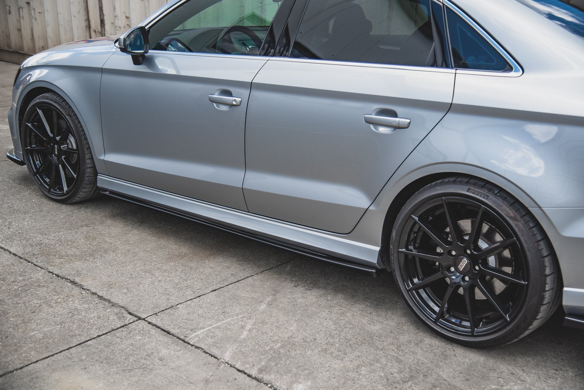 Audi S3 8V / A3 8V SLINE Facelift Side Skirts Diffusers V2