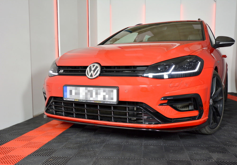 Volkswagen Mk7 5 Golf R Facelift Front Splitter V7 Maxton Design Canada