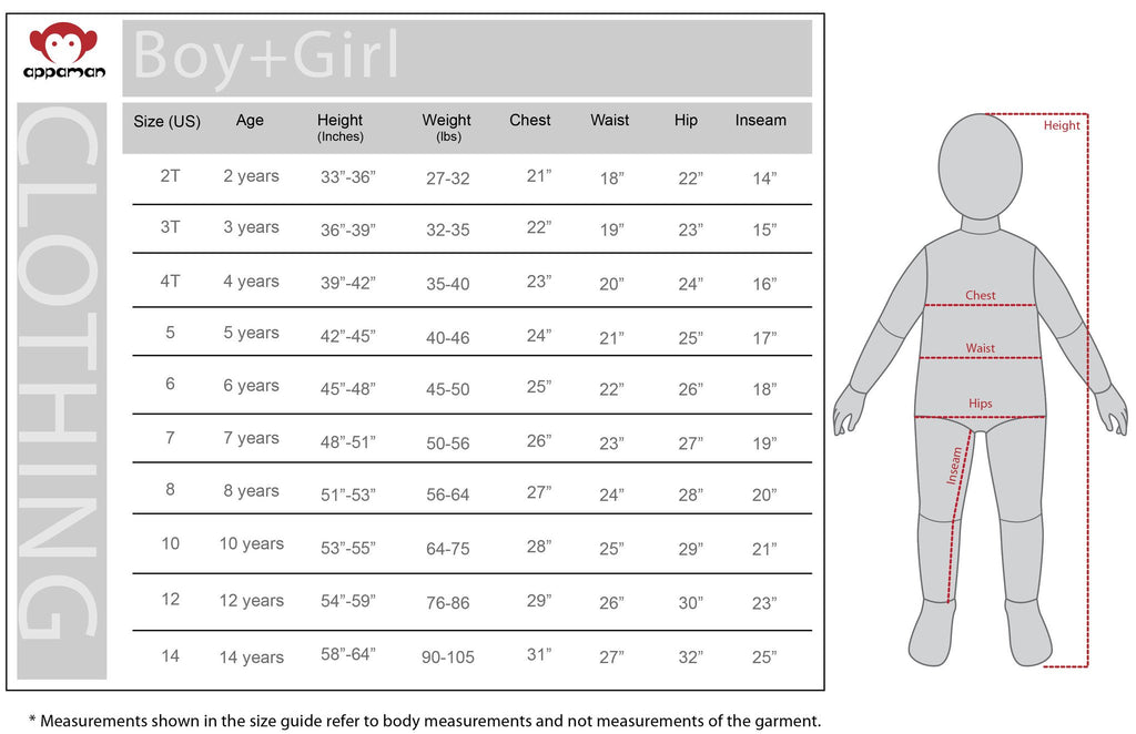 Sizing – NorthBoys