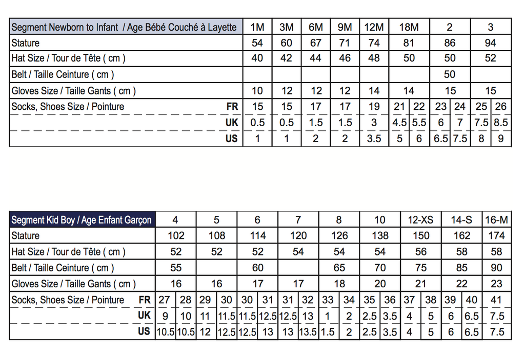 Hugo Boss Men S Size Chart