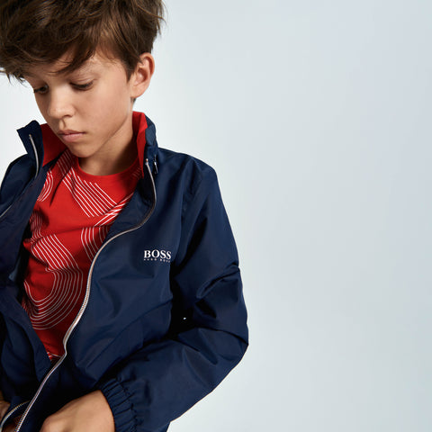 boys hugo boss windbreaker