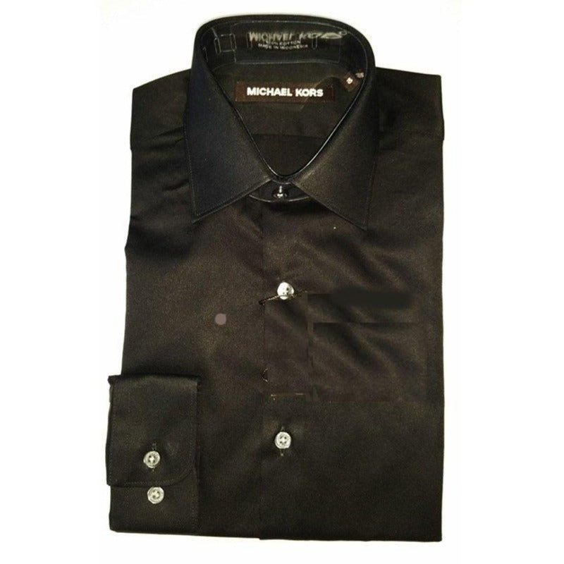 Michael Kors Boys Black Cotton Dress Shirt Z0003 – NorthBoys
