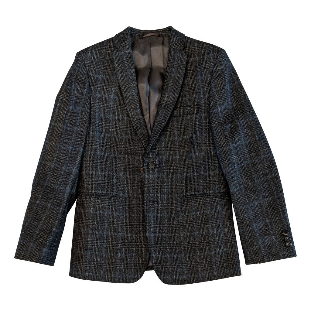 Michael Kors Boys Skinny Fit Plaid Wool Sports Jacket V0162 – NorthBoys