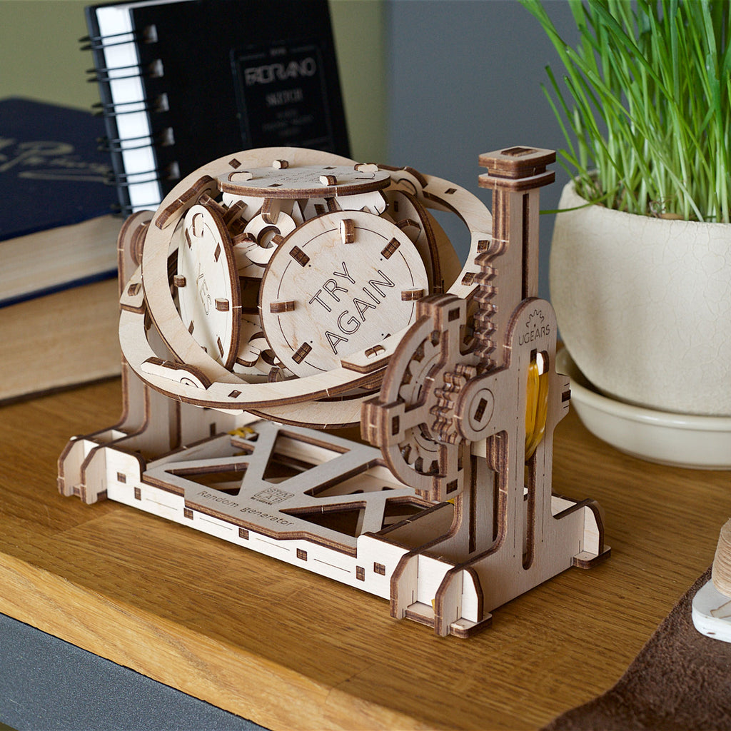 ugears mechanical clock