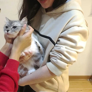 hoodie carry cat