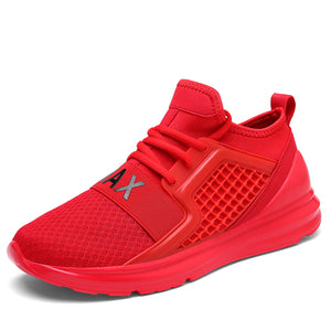 all red workout shoes
