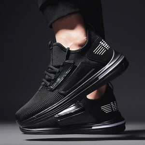 black gym shoes