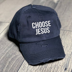 Choose Jesus Vintage Ponytail Baseball Cap